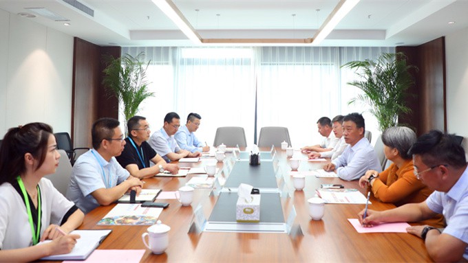 臨夏州委常委、宣傳部長王建華一行來甘肅文旅集團推介洽談文旅項目